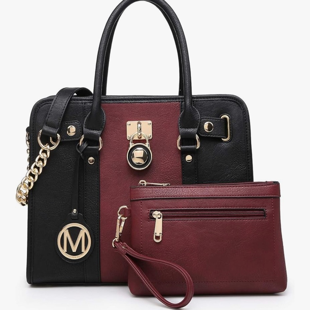 💞HP💞 MKP Women Satchel with Matching Wristlet